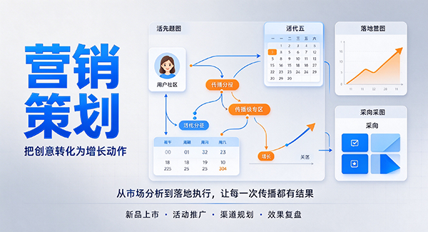 碧江区营销策划